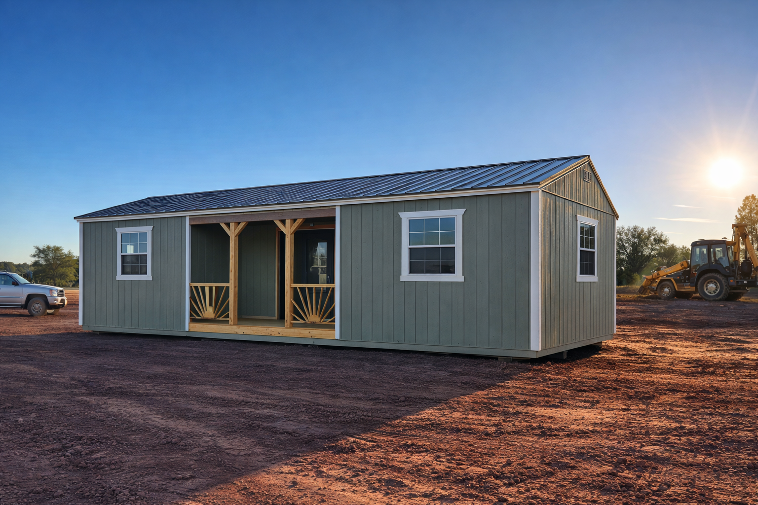 Portable shed hauling in Surprise, Arizona